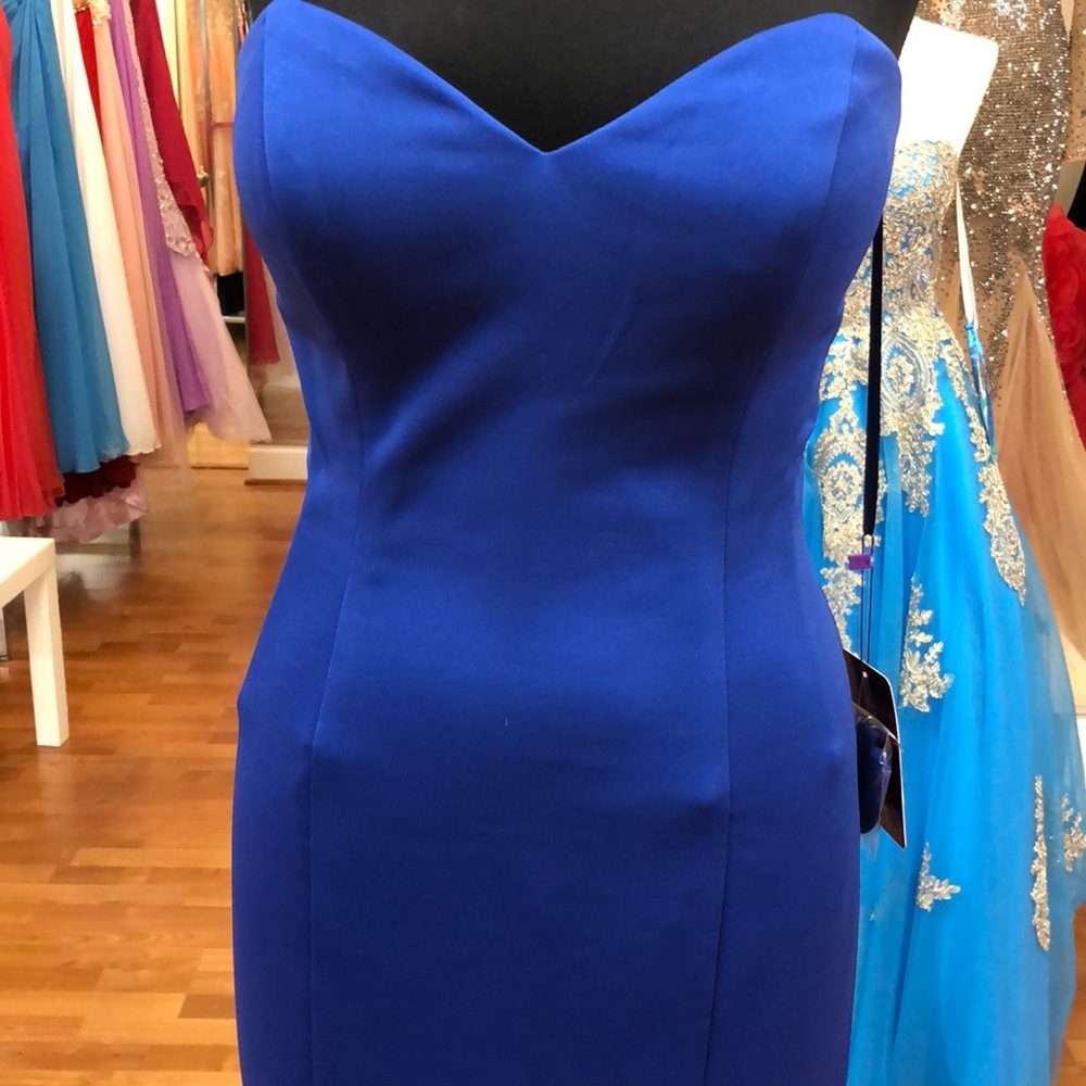Royal blue bridesmaid dress - Picture 2 of 8